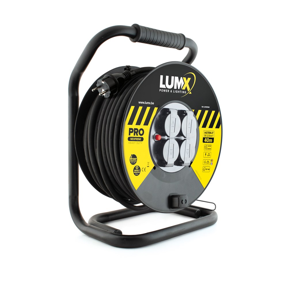 LUMX PRO KABELHASPEL HO7RN-F 3GX2,5 KABEL - 40 M (EX. LM 85040)