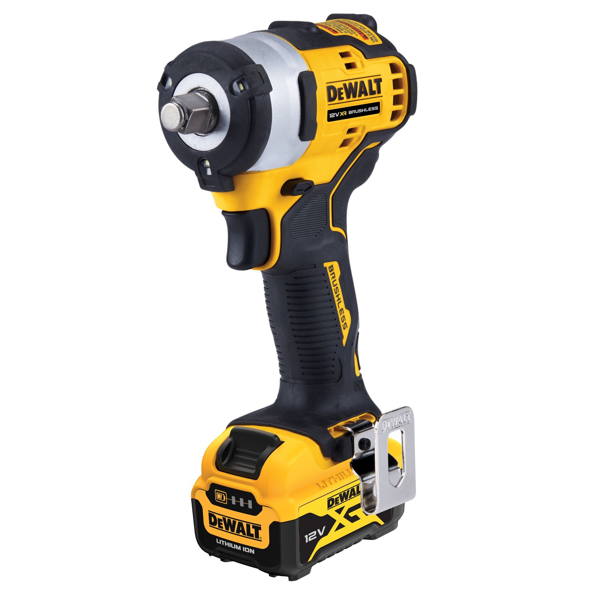 Dewalt Borstelloze Slagmoersleutel 12v Xr (in Tstak Koffer, Met 1x 5.0 Ah Accu & Xr Lader)