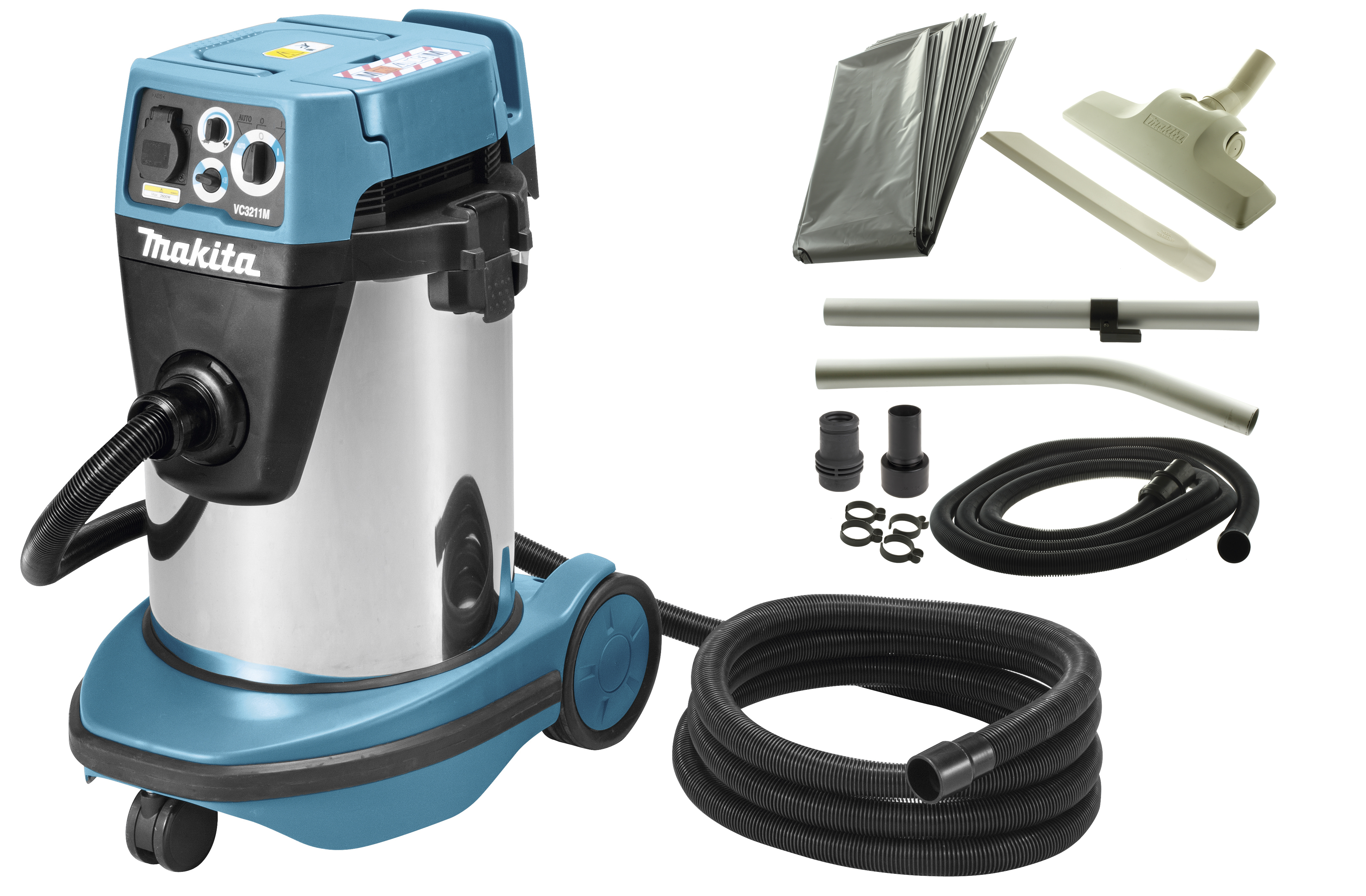 ASPIRATEUR INDUSTRIEL CLASSE M 1050W 220MBAR + ACC SUPPL
