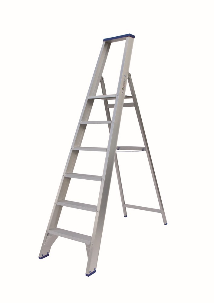 ESCABEAU PROFESSIONNEL 2,6M 7 ÉCHELONS